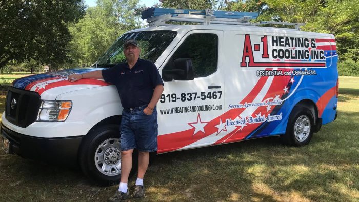 A-1 Heating & cooling inc van